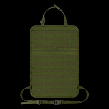 Tactical Car Seat Back Organizer 5 Detachable Molle Pouches
