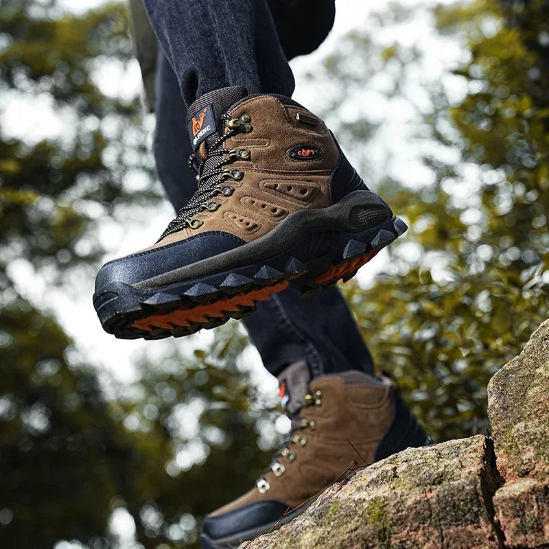 High-Top Adventure Hiking Boots - Bushman Outpost