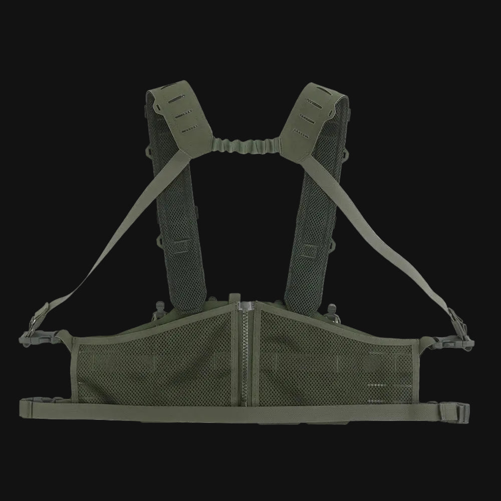 Lightweight MOLLE with Mag Pouch H-Style Strap SF Vest Chest Rigs
