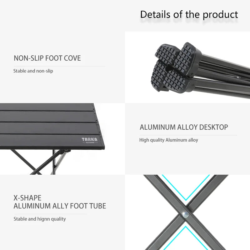 Ultralight Portable Folding Camping Table