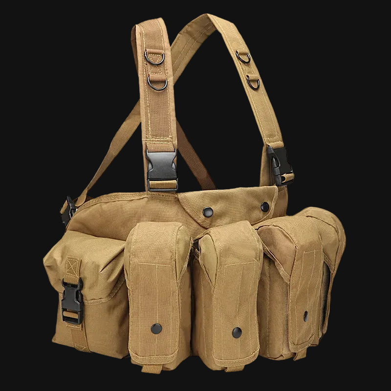 Tactical MOLLE Quick Release AK Vest