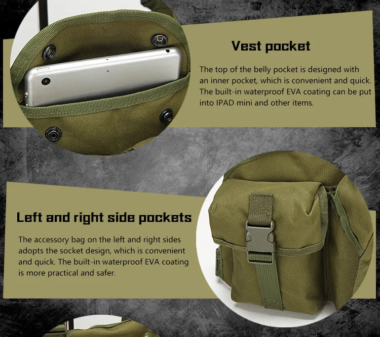 Tactical MOLLE Quick Release AK Vest