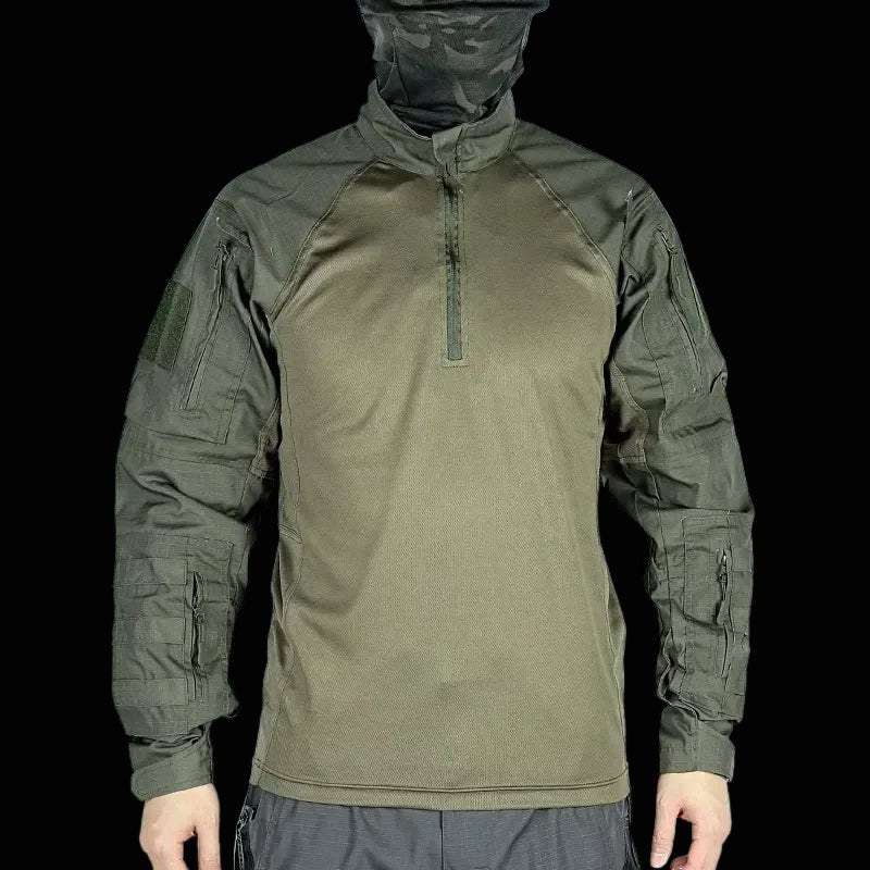 Tactical Outdoors Breathable Camo Uniform 2 Pcs Sets