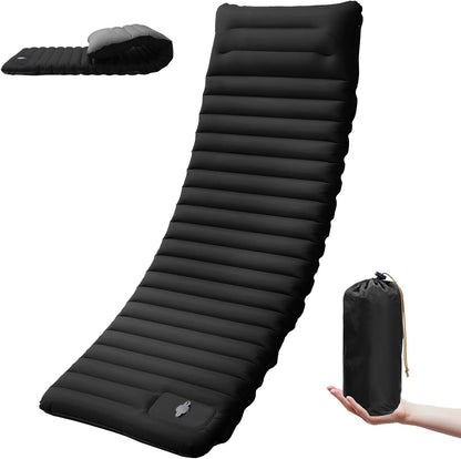 Extra Thick 4 Inch Camping Sleeping Pad Self-Inflating