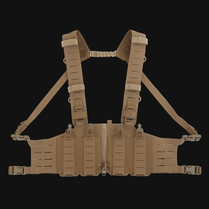 Lightweight MOLLE with Mag Pouch H-Style Strap SF Vest Chest Rigs