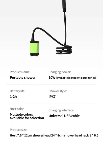 Portable Camping Shower Pump Kit