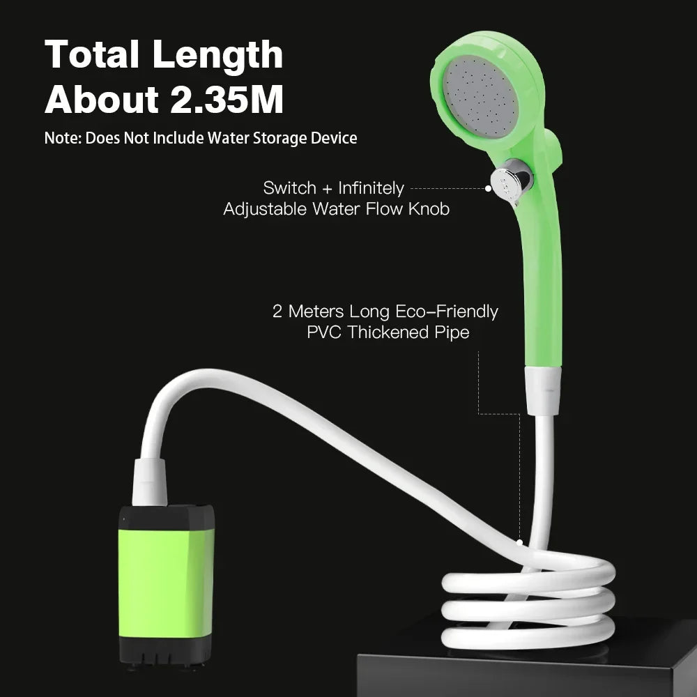 Portable Camping Shower Pump Kit
