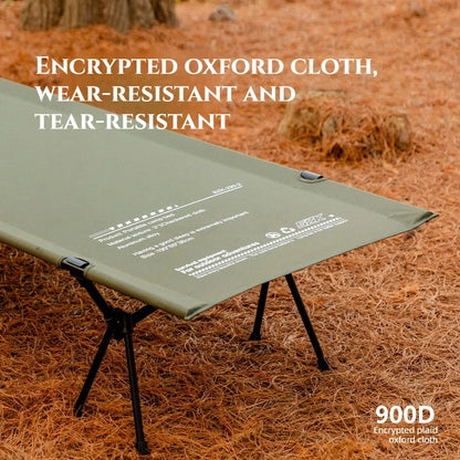 Foldable Camping Bed with A Load Capacity of 150 Kg
