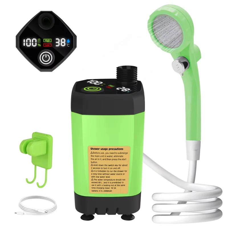 Portable Camping Shower Pump Kit