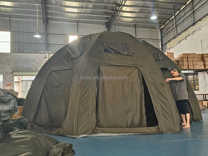 Round Round Air Oxford Cloth Material Inflatable Glamping Outdoor Camping Tent With Air Conditioning- Limited time discount
