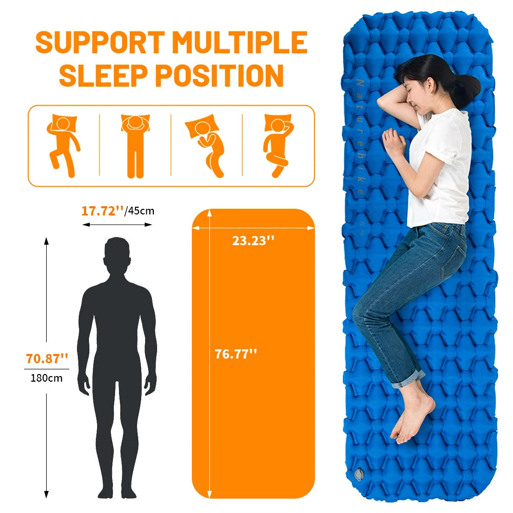 Inflatable Camping Mattress Air Mattress Ultralight