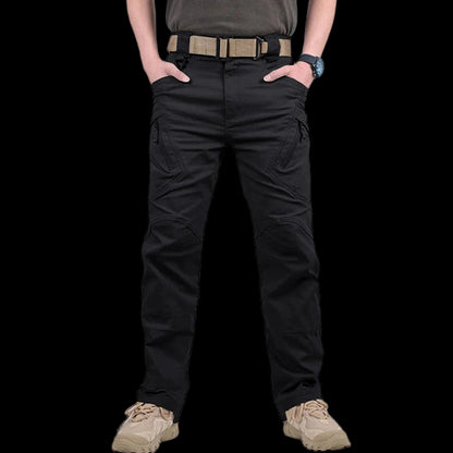 Mens Waterproof Elastic Cargo Pants - Bushman Outpost