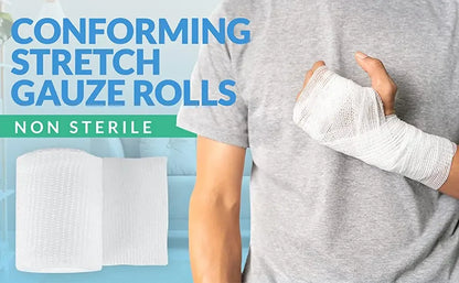 Breathable Gauze Bandage Rolls