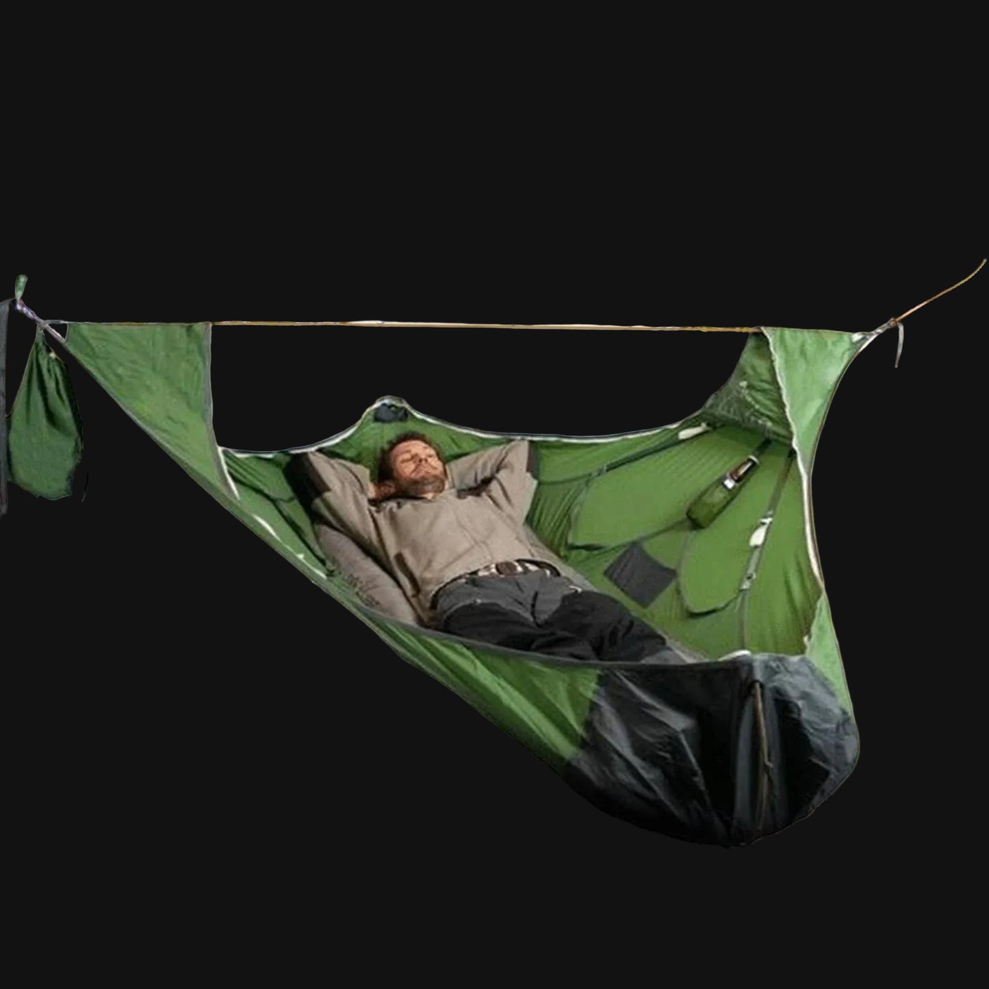 Ultralight Camping Hammock - Tear-Resistant & Mosquito-Proof