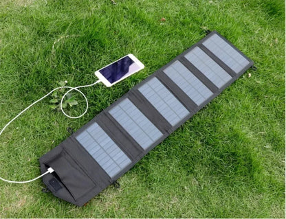 Foldable Solar Panel 6-fold 800W 20w/h  Portable Solar Panels Charger USB 5V DC Full Time Power Solar Panel Mobile Power Supply