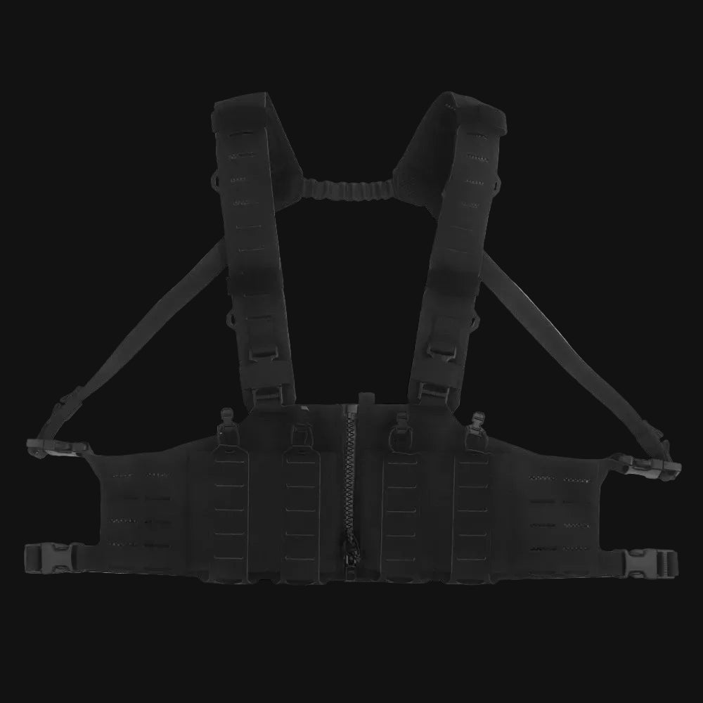 Lightweight MOLLE with Mag Pouch H-Style Strap SF Vest Chest Rigs