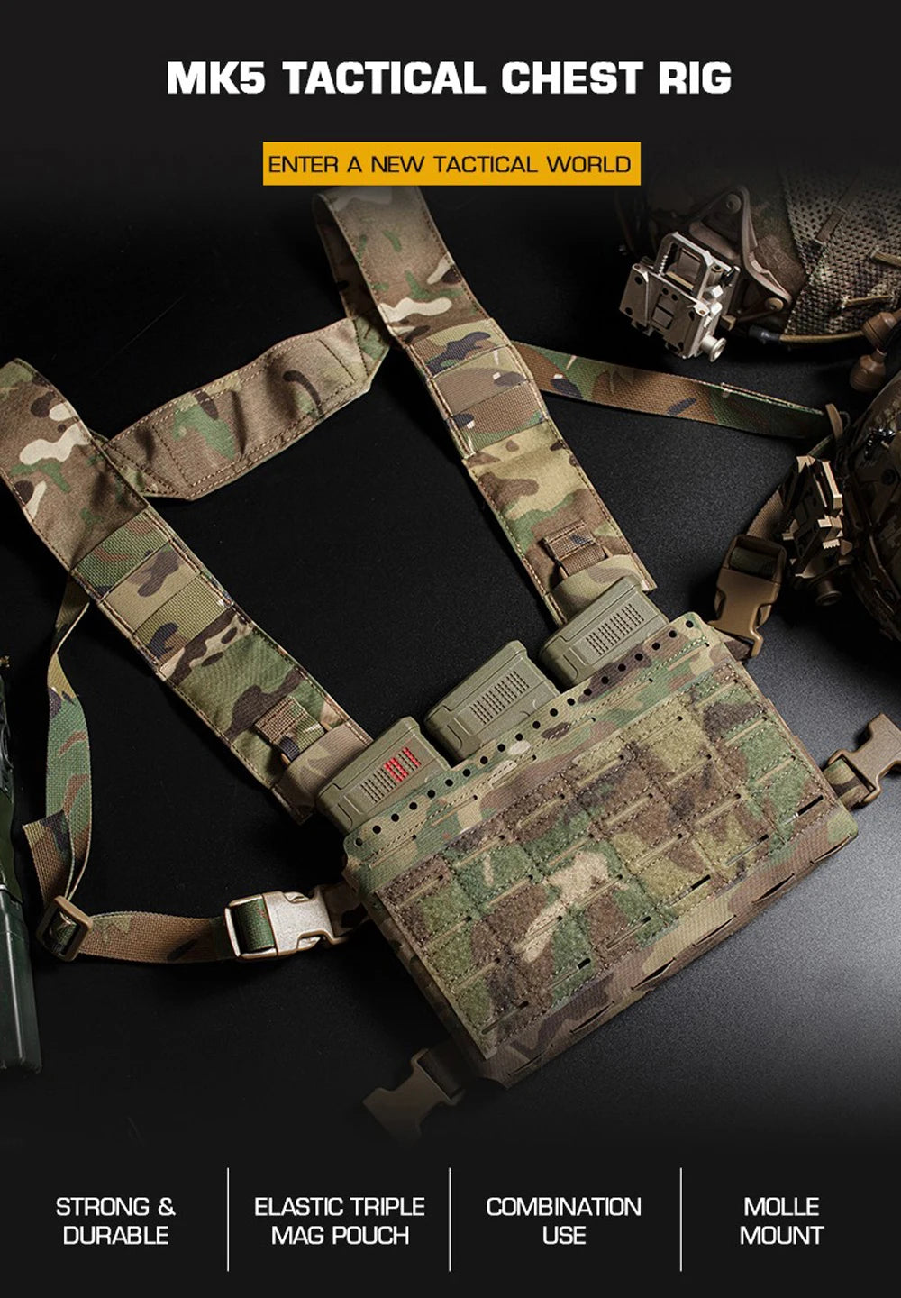 MK5 Chest Rig Micro Fight Chassis Placard
