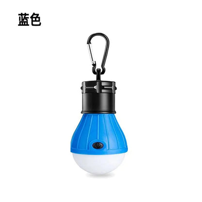 1pc Tent Hanging Lamp 3Modes LED Bulb Carabiner Portable Lantern Outdoor SOS Camping Lamp Emergency Lighting Travel Lamp Battery