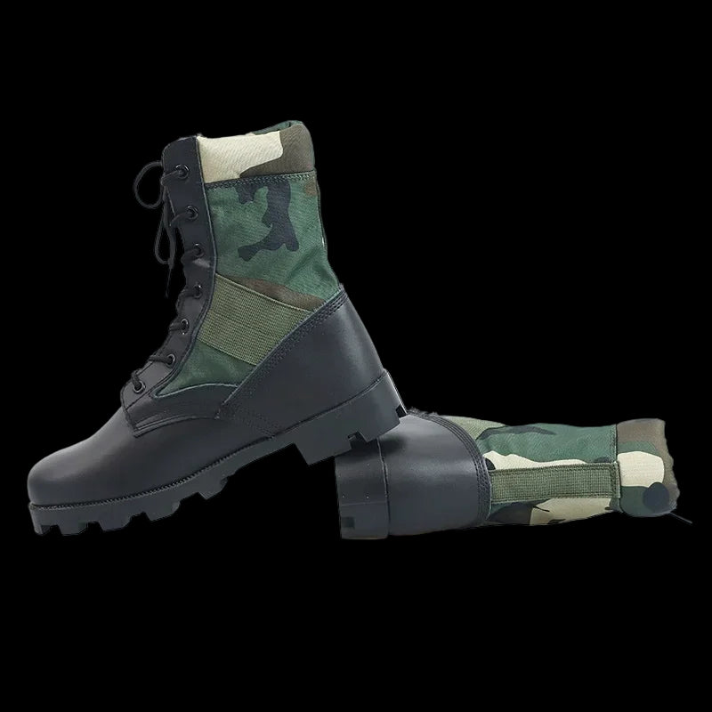 Lace Up Waterproof Combat Boots - Bushman Outpost
