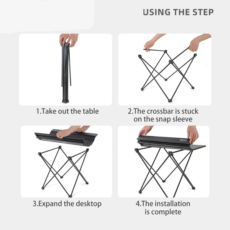 Ultralight Portable Folding Camping Table