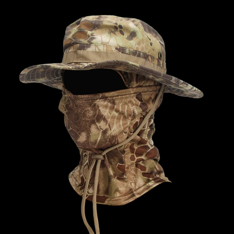 Camouflage Boonie Hat Balaclava Set