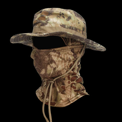 Camouflage Boonie Hat Balaclava Set
