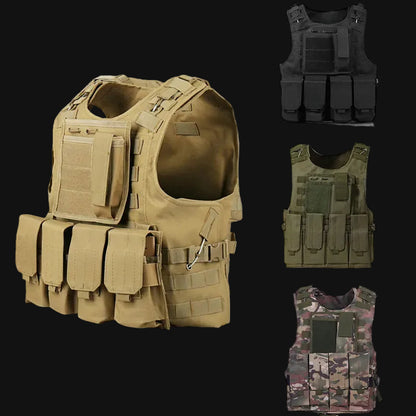 Tactical Vest Airsoft Assault Molle Vest