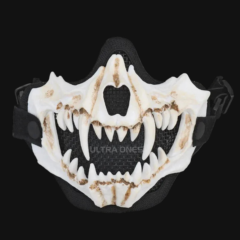 Tactical Half-Face Steel Mesh Mask