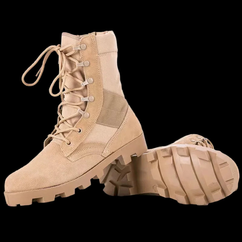 Lace Up Waterproof Combat Boots - Bushman Outpost