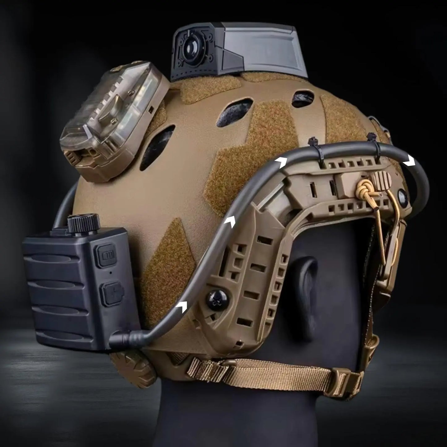Tactical Goggles Defogger Defogging Fan Anti-fog Kit for Airsoft