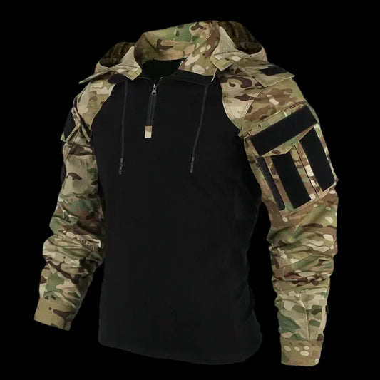 Outdoor Camo Tactical Shirt - Bushman Outpost