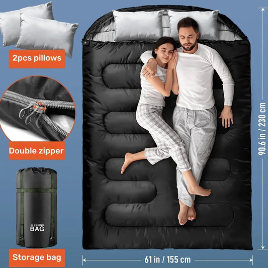 Two Person Adult Sleeping Bag 220*150CM