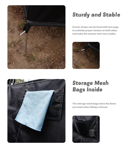 Car Side Shower Tent