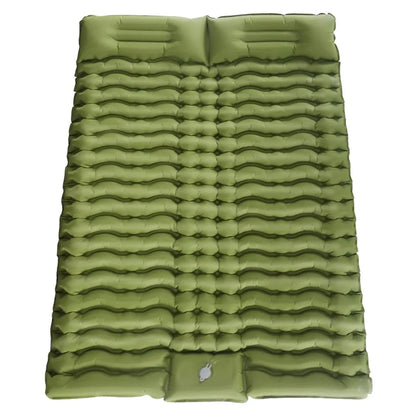 Ultra-Light Inflatable double Sleeping Pad with Built-In Foot Pump
