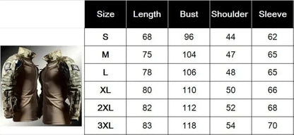 Tactical Outdoors Breathable Camo Uniform 2 Pcs Sets