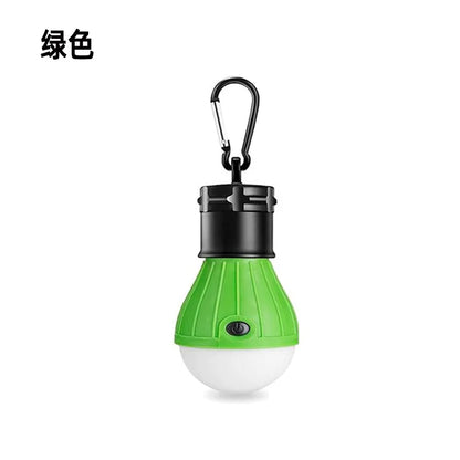 1pc Tent Hanging Lamp 3Modes LED Bulb Carabiner Portable Lantern Outdoor SOS Camping Lamp Emergency Lighting Travel Lamp Battery