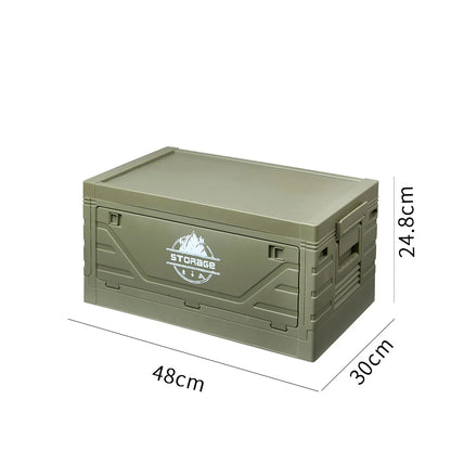 Outdoor Camping Folding Storage Box Table