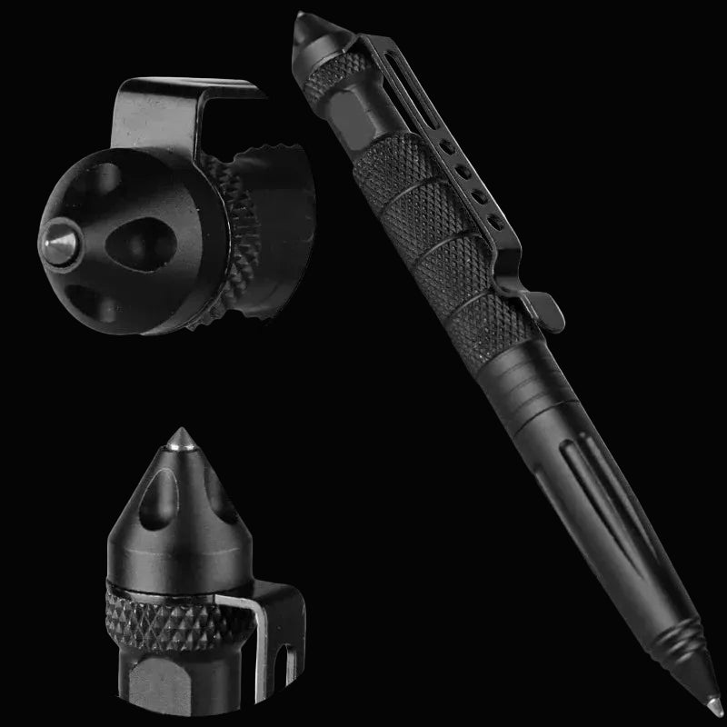 Military Tactical Pen Multifunction Aluminum AlloyOutdoor Camping Security Survival Tools Emergency Glass Breaker Pen