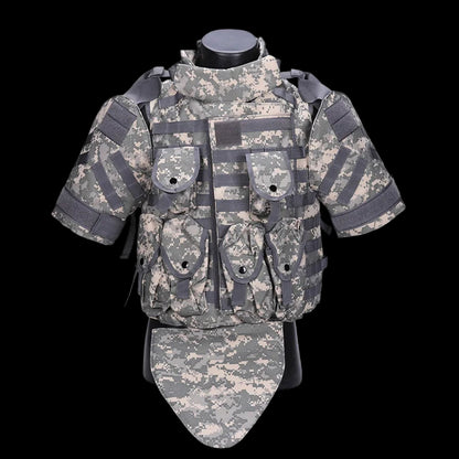 Camouflage Mockup Armor With Pouch/Pad - Bushman Outpost