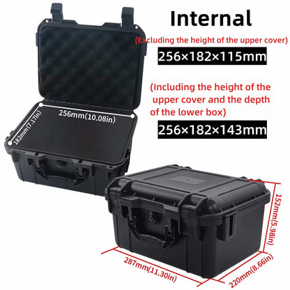 Waterproof Hard Carry Case With Pre-cut Sponge Storage