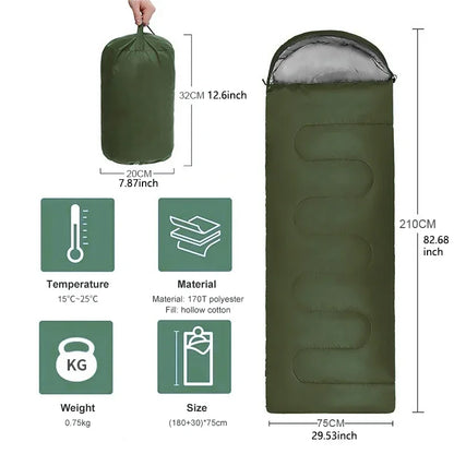 Camping Waterproof 4 Season Sleeping Bag