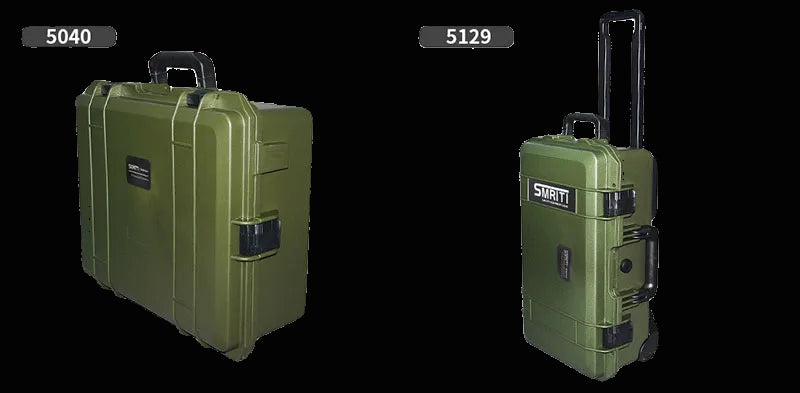 IP67 Waterproof Military Hard Case Organizer Trolly