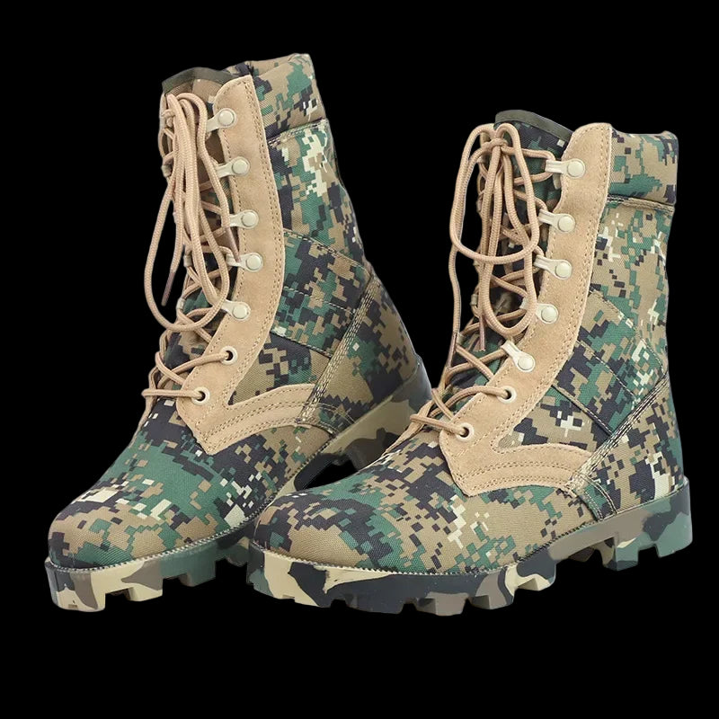 Lace Up Waterproof Combat Boots - Bushman Outpost