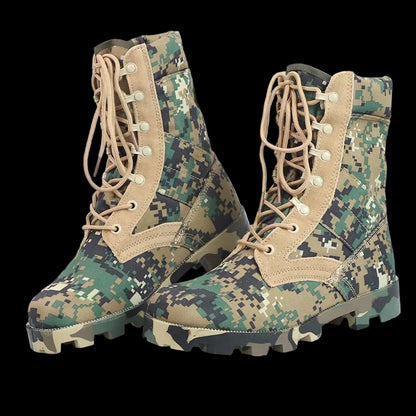 Lace Up Waterproof Combat Boots - Bushman Outpost