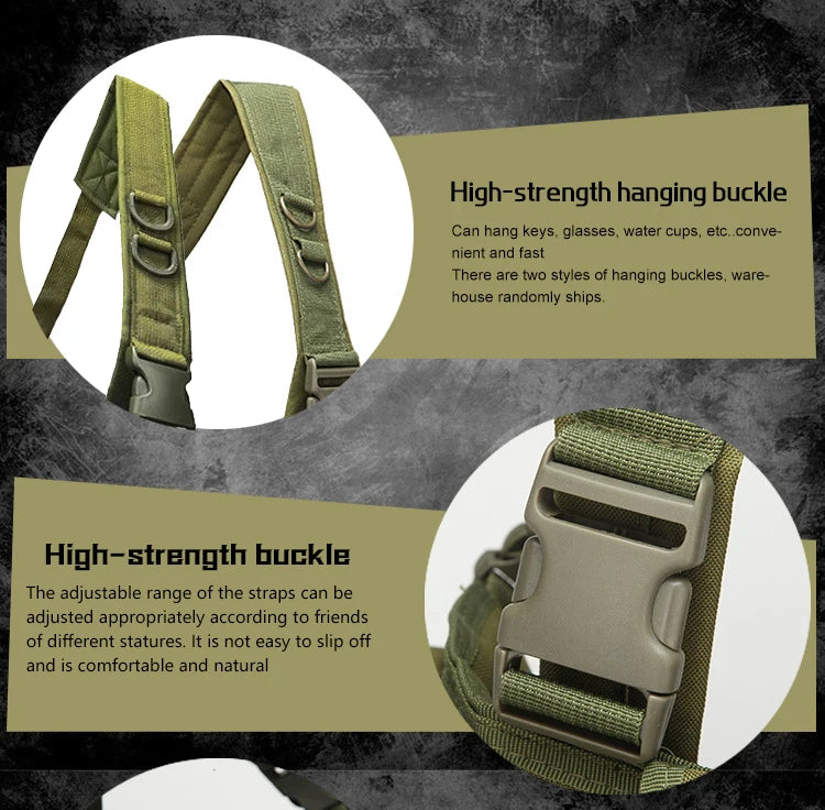 Tactical MOLLE Quick Release AK Vest