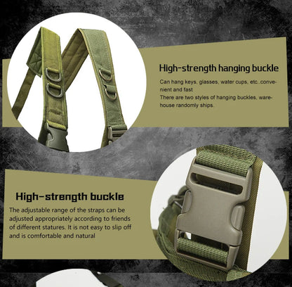 Tactical MOLLE Quick Release AK Vest