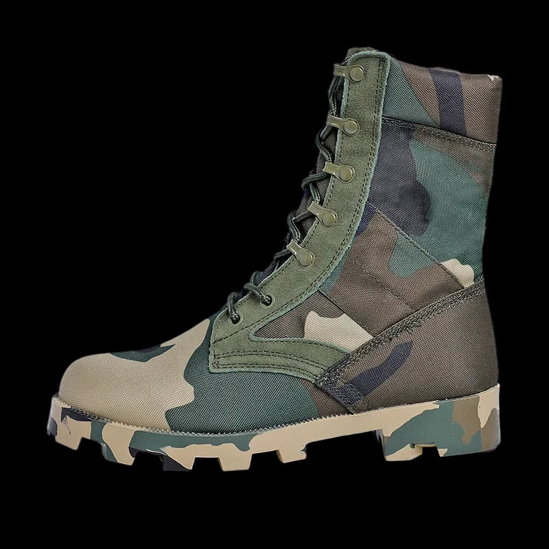 Lace Up Waterproof Combat Boots - Bushman Outpost
