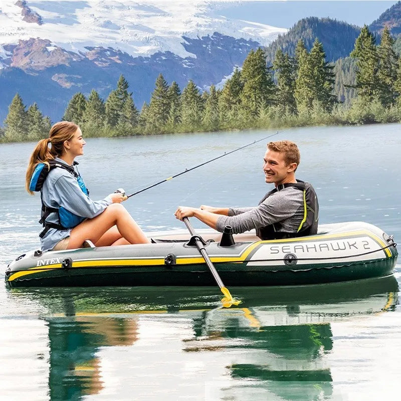 Sea Hawk 2/3 Person Thickened Inflatable Fishing Raft