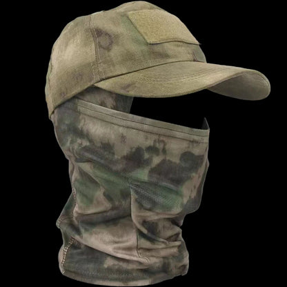 Tactical Balaclava Baseball Caps Full Face Mask Set