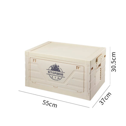 Outdoor Camping Folding Storage Box Table